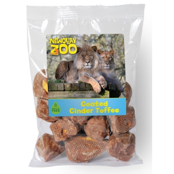 CHOC FLAVOUR COATED CINDER TOFFEE