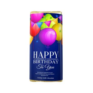 HAPPY BIRTHDAY LUXURY MILK CHOCOLATE