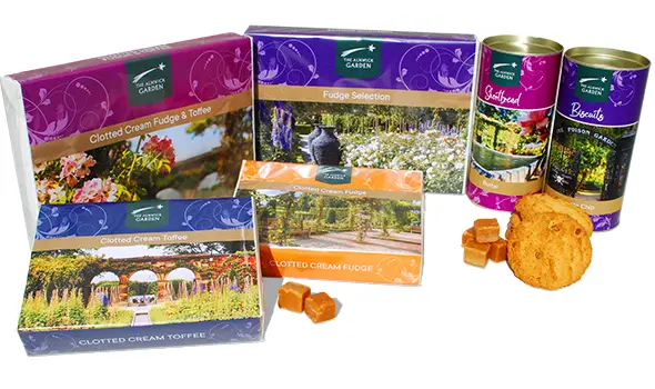 Own Label Alnwick Gardens Packaging Examples