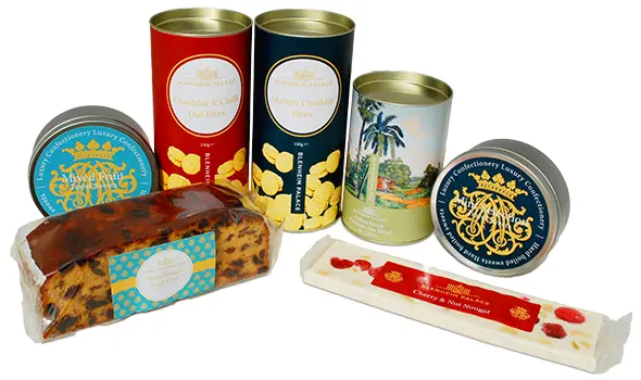 Own Label Blenheim Palace Packaging Examples